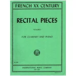 Image links to product page for French Twentieth Century Recital Pieces for Clarinet and Piano, Vol. 1