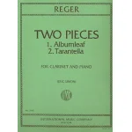 Image links to product page for Two Pieces for Clarinet and Piano