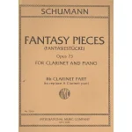 Image links to product page for Fantasy Pieces for Clarinet and Piano, Op. 73