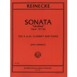 Image links to product page for Sonata "Undine" for Clarinet in A or Bb and Piano