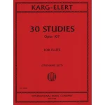 Image links to product page for 30 Studies for Flute, Op. 107