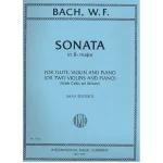 Image links to product page for Sonata in B flat major for Flute/Violin, Violin and Piano (Cello ad lib.)