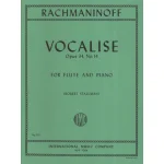 Image links to product page for Vocalise for Flute and Piano, Op. 34/14