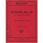 Image links to product page for Sonata No. 19 in E flat major for Flute and Piano, KV 302/293b