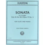 Image links to product page for Sonata in G major for Flute and Piano, Op.77/1 Hob.III, No.81d