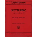 Image links to product page for Notturno in G major for Flute and Piano, Op. 133