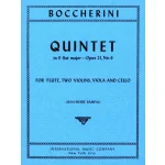 Image links to product page for Quintet in Eb major for Flute, Two Violins, Viola and Cello, Op. 21/6