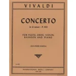 Image links to product page for Concerto in G minor for Flute, Oboe, Violin, Bassoon and Piano, RV 105