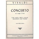 Image links to product page for Concerto in F major for Flute, Oboe, Violin, Bassoon and Piano, RV 99 P323