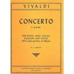 Image links to product page for Concerto in G minor for Flute, Oboe, Violin, Bassoon and Piano