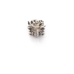 Image links to product page for Flutealot Decorative Flute Crown, Silver Rose