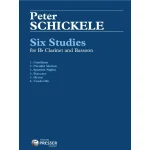 Image links to product page for Six Studies for Clarinet and Bassoon