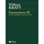 Image links to product page for Encounters IX for Alto Saxophone and Percussion