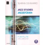 Image links to product page for Jazz Studies for Flute (includes Online Audio)