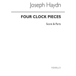 Image links to product page for Four Clock Pieces for Clarinet Trio