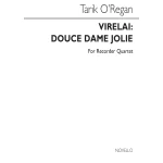 Image links to product page for Virelai - Douce Dame Jolie for Recorder Quartet