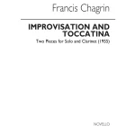 Image links to product page for Improvisation and Toccatina for Clarinet