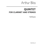 Image links to product page for Quintet for Clarinet and Strings