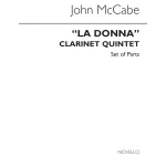 Image links to product page for Clarinet Quintet "La Donna" for Clarinet and String Quartet