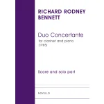 Image links to product page for Duo Concertante for Clarinet and Piano