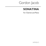 Image links to product page for Sonatina for Clarinet and Piano