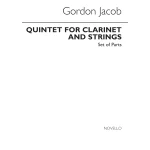 Image links to product page for Quintet for Clarinet and Strings