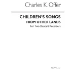Image links to product page for Children's Songs from Other Lands for Recorder Ensemble