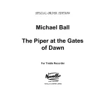 Image links to product page for The Piper at the Gates of Dawn for Recorder
