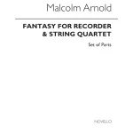 Image links to product page for Fantasy for Recorder and String Quartet, Op. 140