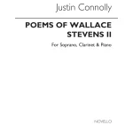 Image links to product page for Poems of Wallace Stevens for Soprano, Clarinet and Piano