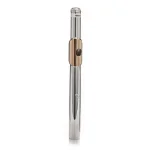 Image links to product page for Nagahara .958 Solid Flute Headjoint with 10k Rose Lip and 18k Riser
