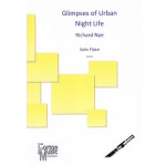 Image links to product page for Glimpses of Urban Nightlife for Solo Flute