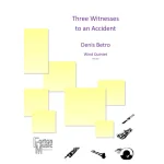 Image links to product page for Three Witnesses to an Accident for Wind Quintet