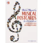 Image links to product page for Musical Postcards for Alto Saxophone (includes Online Audio)