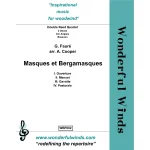 Image links to product page for Masques et Bergamasques for Double Reed Quartet