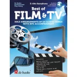 Image links to product page for Best of Film & TV for Alto Saxophone (includes Online Audio)
