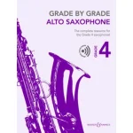 Image links to product page for Grade by Grade Alto Saxophone, Grade 4 (includes Online Audio)