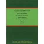 Image links to product page for Three Quartets for Flute and String Trio, Op. 7