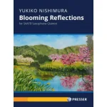 Image links to product page for Blooming Reflections for Saxophone Quintet