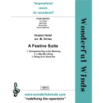 Image links to product page for A Festive Suite for Flute Quintet