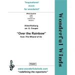 Image links to product page for Over the Rainbow from "The Wizard of Oz" for Wind Quartet