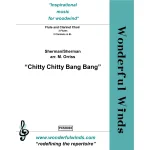 Image links to product page for Chitty Chitty Bang Bang for Flute and Clarinet Choir