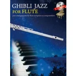 Image links to product page for Ghibli Jazz for Flute and Piano (includes CD)