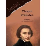 Image links to product page for Simplest Chopin Preludes for Piano