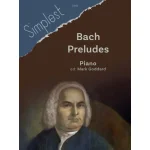 Image links to product page for Simplest Bach Preludes for Piano