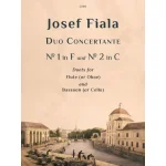 Image links to product page for Duo Concertante No.1 in F and No.2 in C for Flute/Oboe and Bassoon/Cello