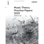 Image links to product page for Music Theory Practice Papers 2023 Grade 1