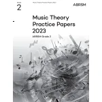 Image links to product page for Music Theory Practice Papers 2023 Grade 2