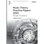 Image links to product page for Music Theory Practice Papers 2023 Grade 2 - Model Answers
