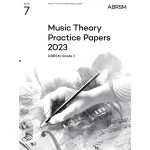 Image links to product page for Music Theory Practice Papers 2023 Grade 7